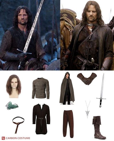 Aragorn costume, Lotr costumes diy, Lotr costume