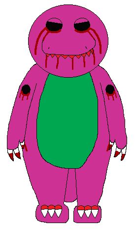 Barney (Horror Evil Mode) Front Sprite by Neopets2012 on DeviantArt