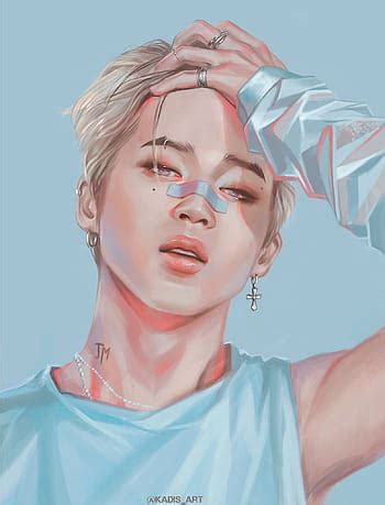 Jimin Fanart Anime Jimin Bts, bts jimin drawing HD phone wallpaper | Pxfuel