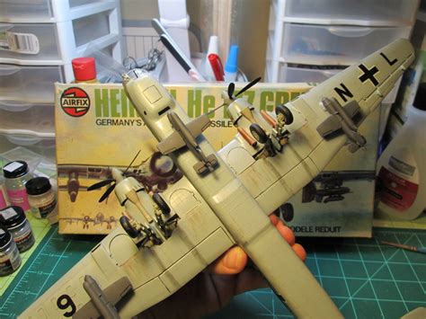 Airfix 1/72 Heinkel He 177 Greif - Ready for Inspection - Aircraft ...