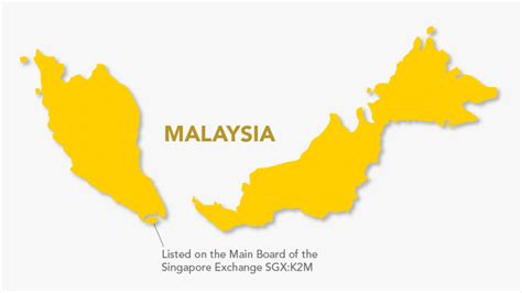 Malaysia Map Vector Png, Transparent Png - kindpng