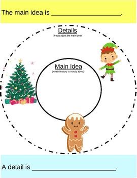 Main Idea Activity / Graphic Organizers by Endlessly Educated | TPT