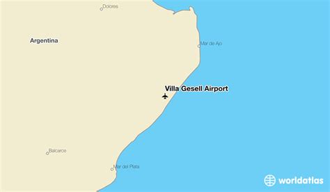 Villa Gesell Airport (VLG) - WorldAtlas