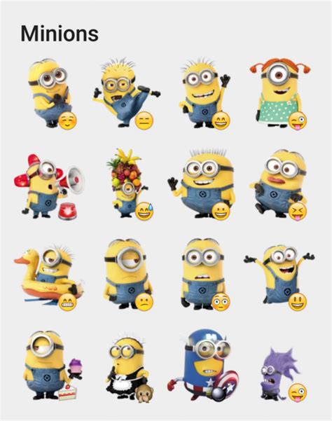 Minions sticker set | Stickers