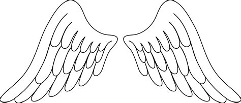 wings clipart black and white - Google Search | Angel wings clip art ...