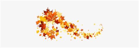 Autumn Leaves Banner - Fall Clipart Transparent Background - Free ...