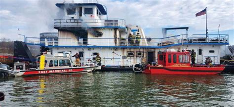 No One Injured In Fire Aboard Johnny M Near Kentucky Lock - The ...