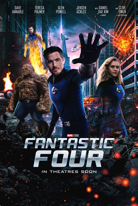 Fantastic Four MCU Poster | Fantastic four movie, Fantastic four ...