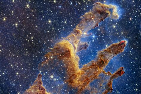 James Webb telescope captures Pillars of Creation in unprecedented ...