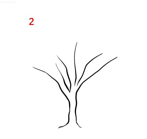 Easy Tree Drawing » How to draw a Tree