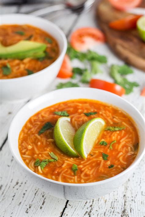 Sopa de Fideo - Mexican Noodle Soup Recipe