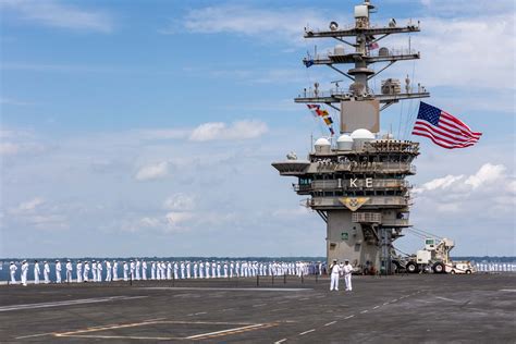 IKE is Back: USS Dwight D. Eisenhower Wraps Up Back-to-Back Deployments ...