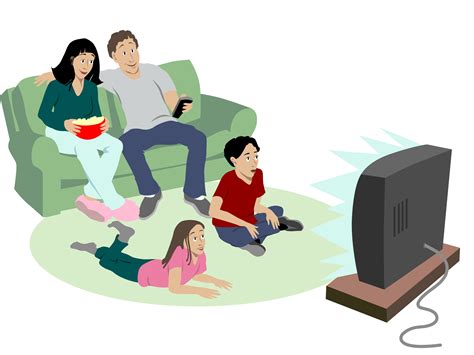 Pictures Of Kids Watching Tv - Cliparts.co