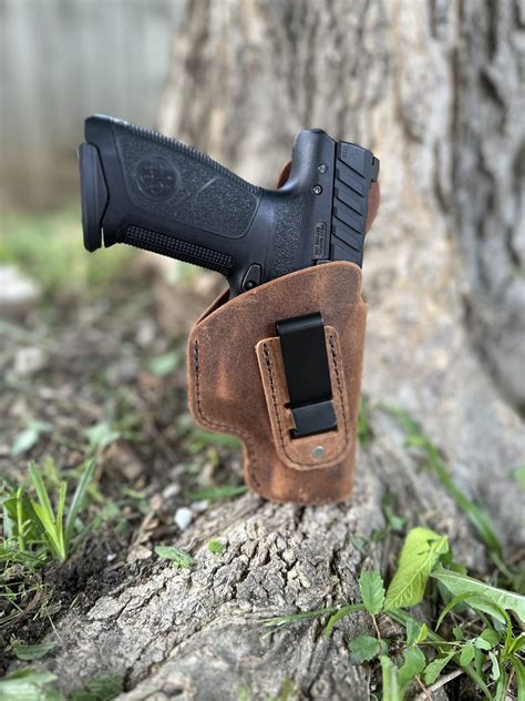 Beretta APX Leather Holster - Made in USA- Lifetime Warranty