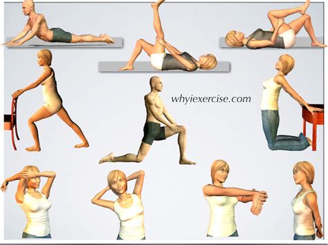 Home stretching exercises: Relieve muscle tension, prepare for a workout