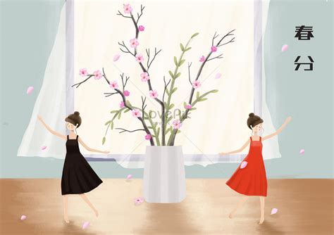 The spring equinox illustration image_picture free download 400985543 ...