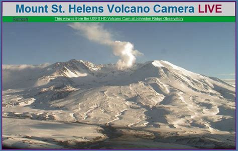 Volcanocamera.com - LIVE - Mt. St. Helens and Mount Rainier Webcam ...