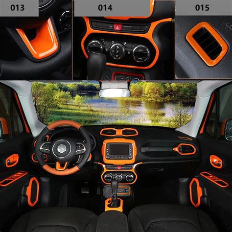 Aliexpress.com : Buy ABDO Full Set ABS Orange Internal Interior Parts ...