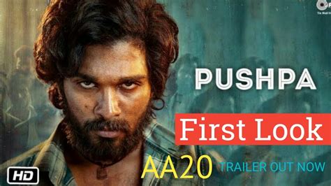 AA 20 Official Trailer | Allu Arjun New Hindi Trailer |Pushpa Teaser ...