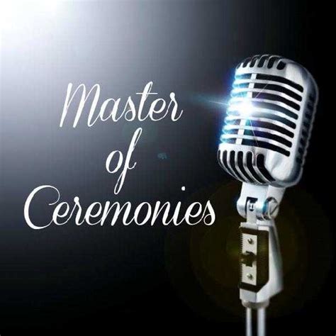 Master Of Ceremony Adalah