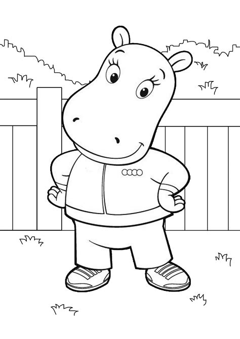 Free Printable Backyardigans Coloring Pages For Kids