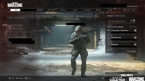 Black Ops Cold War & Warzone Menu Integration for Season 1 revealed ...