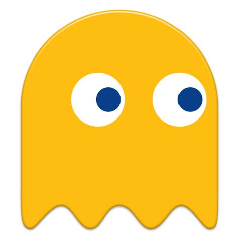 Pacman Yellow Ghost transparent PNG - StickPNG