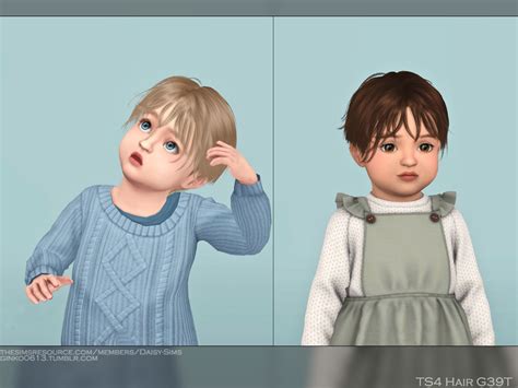 The Sims Resource - Toddler Hair G39T