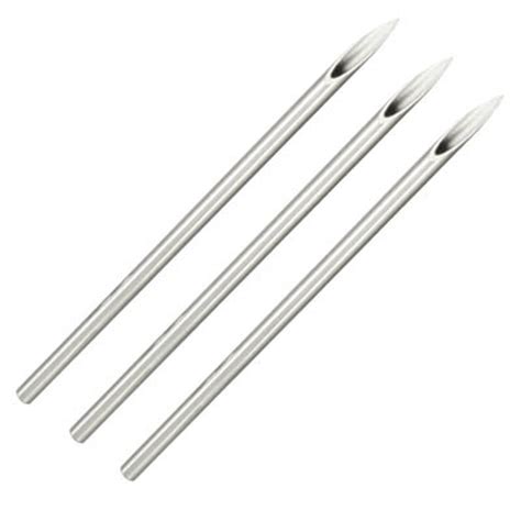 50 Piece Body Piercing Needles (15G, 14G, 13G)