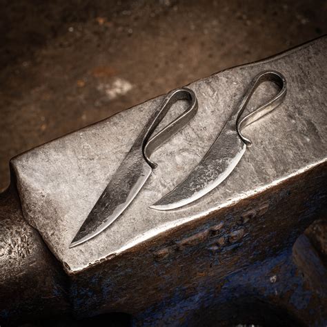 Blacksmith's Knives - Straight Back - Owen Bush Bushfire Forge