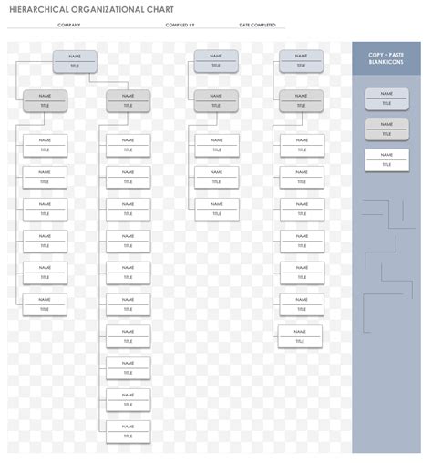 Organizational Chart Template Excel Download For Your Needs