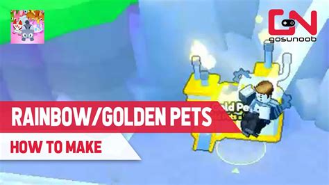 How to Make Rainbow & Golden Pets from Best Egg in Pet Simulator 99 ...