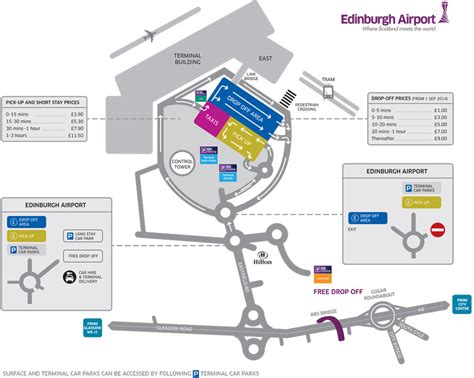 Car park map | Edinburgh Airport