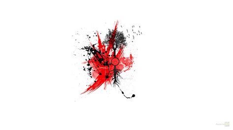 Red and black paint splatter HD wallpaper | Wallpaper Flare