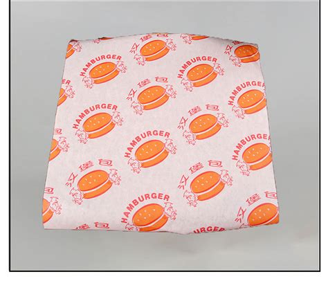 Burger wrapping paper