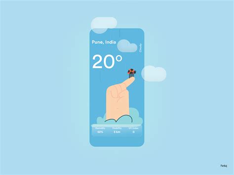 Weather App Animation by The Penguin Design on Dribbble