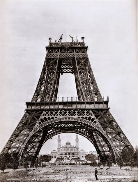 Eiffel Tower during construction in 1888, Paris | Eiffel tower, Famous ...