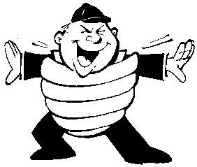 Umpire Clipart Black And White | Clipart Panda - Free Clipart Images ...