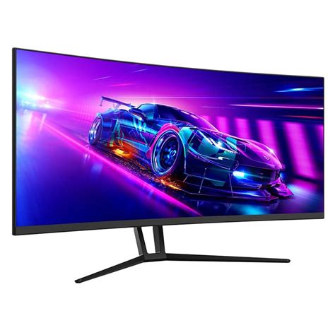 QSM 35" 120Hz UWQHD Ultra-Wide HDR Frameless Curved VA Gaming Monitor ...