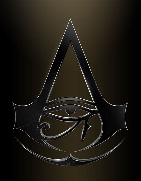 AC Origins logo | Assassin's creed brotherhood, Assassins creed tattoo ...