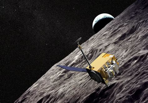 Lunar Reconnaissance Orbiter with Earthrise | The Planetary Society