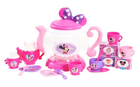 Disney Minnie Mouse's Bowtique Teapot - White with Pink