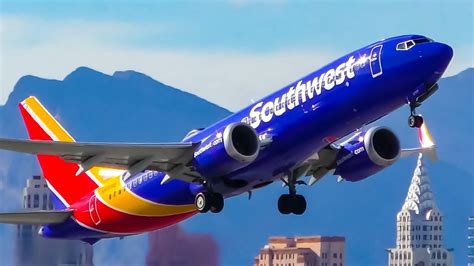 27 AWESOME Boeing 737 MAX Takeoffs & Landings in 14 MINUTES - YouTube