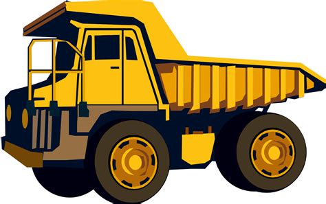 Dump truck clipart - Clipground