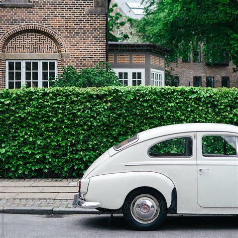 "Old Car Parked In Front Of House" by Stocksy Contributor "HIGHLANDER ...