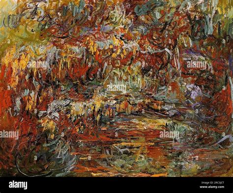 The Japanese Bridge 8 1924 by Claude Monet Stock Photo - Alamy