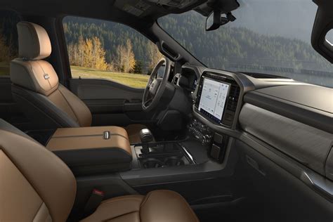 2021 Ford F-150 Platinum interior