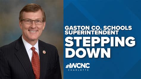 Gaston County Schools superintendent leaving for new role | wcnc.com