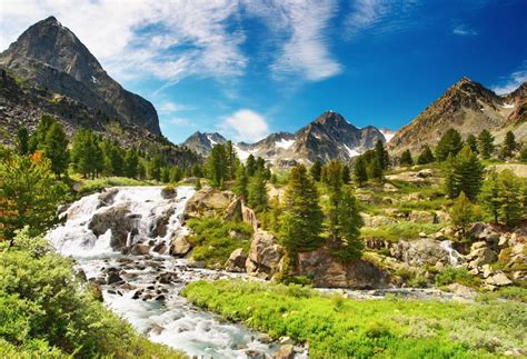 Mountain Landscape jigsaw puzzle in Waterfalls puzzles on ...