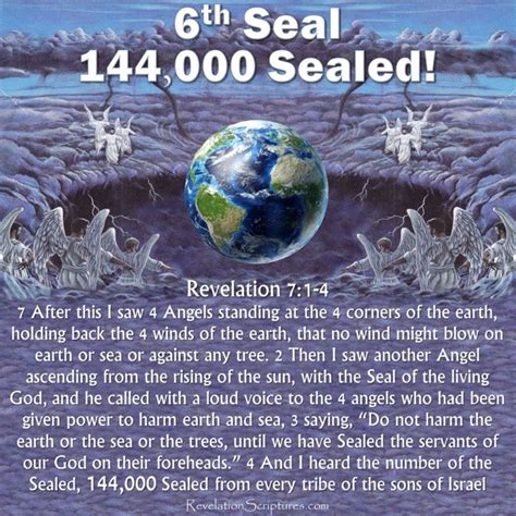 144000 Sealed - Revelation Chapter 7 - 6th Seal in 2021 | Bible ...